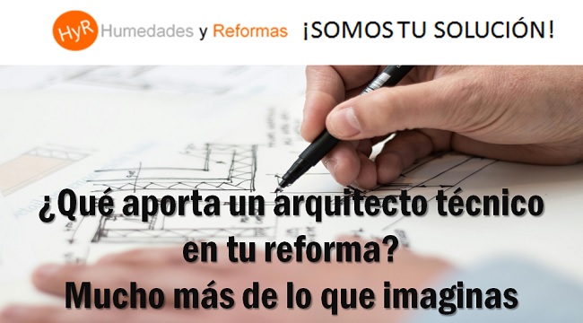Qué aporta un arquitecto técnico en tu reforma